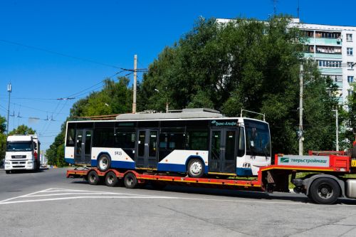 транспортировка трооллейбуса